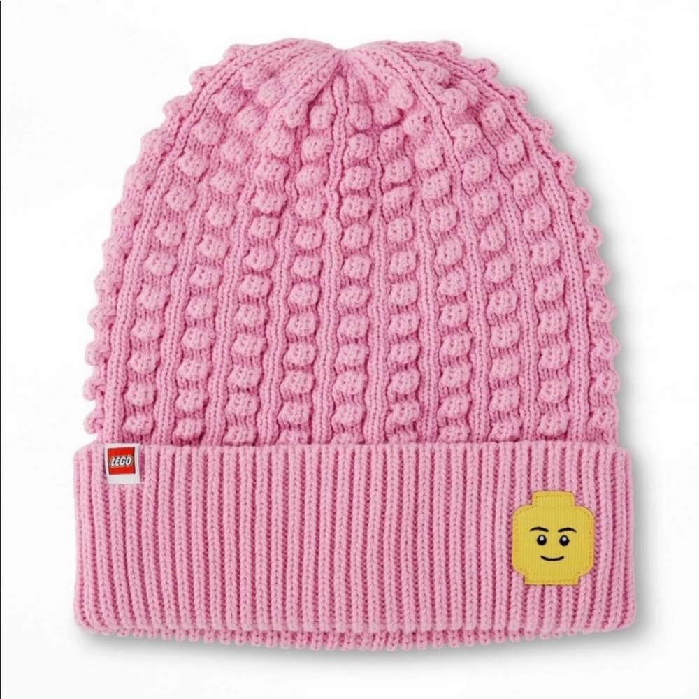 Lego Kids Pink Beanie